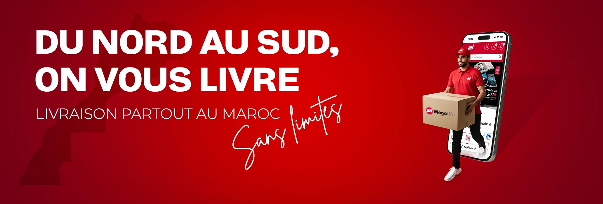 Livraison gratuite Slider Navigateur